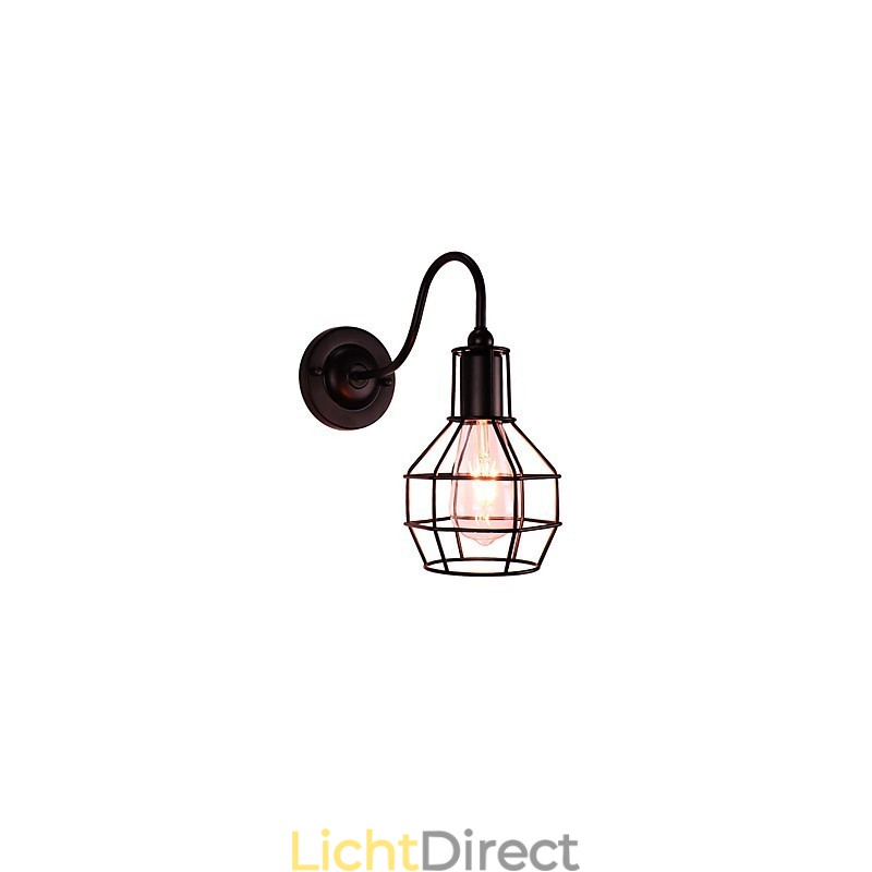 Wandlamp Wandlampen Wandlamp Ijzeren Wandlamp Dumb Black Lightsaber Lamp Aan De Muur