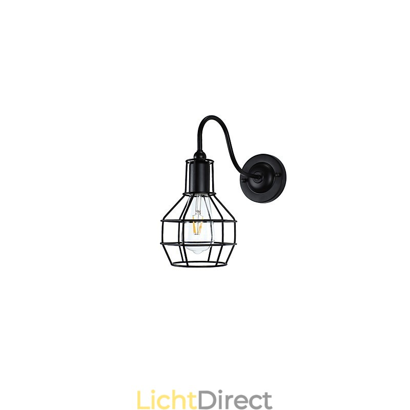 Wandlamp Wandlampen Wandlamp Ijzeren Wandlamp Dumb Black Lightsaber Lamp Aan De Muur