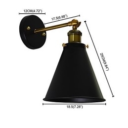 Light Buzz Paint Single Wall Iron Wandlamp Dumb Black Lightsaber Lamp Aan De Muur