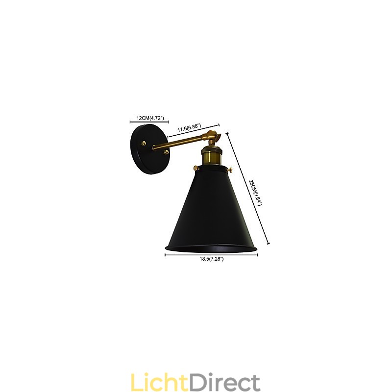Light Buzz Paint Single Wall Iron Wandlamp Dumb Black Lightsaber Lamp Aan De Muur