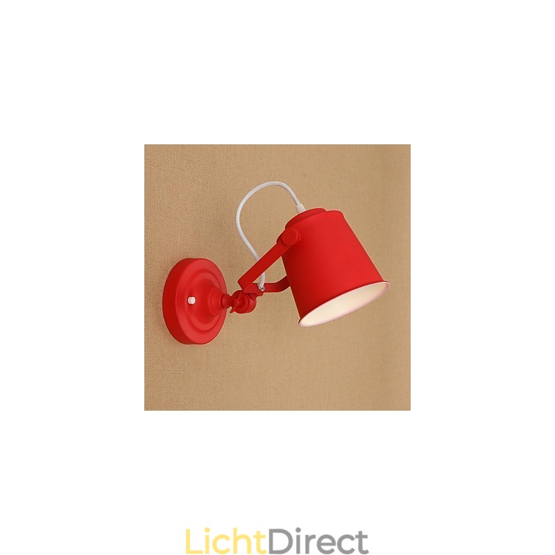 Landelijk Retro Schilderij Kenmerk Verstelbaar voor Zwenkarm Oogbescherming Downlight Wandlampen Wandlamp