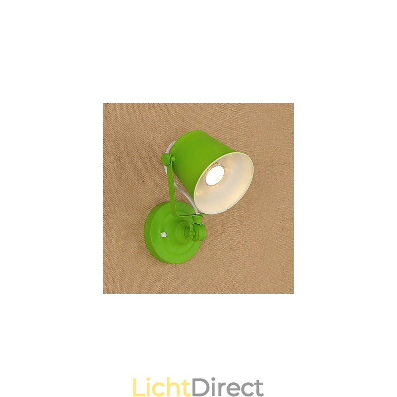 Landelijk Retro Schilderij Kenmerk Verstelbaar voor Zwenkarm Oogbescherming Downlight Wandlampen Wandlamp