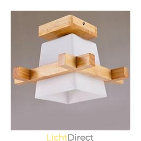 Moderne Chinese lamp Woonkamer Slaapkamer Porch Lamp Van Porch Lamp Houten Kunst