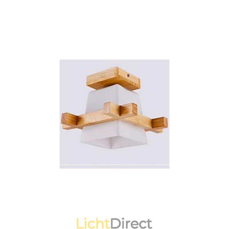 Moderne Chinese lamp Woonkamer Slaapkamer Porch Lamp Van Porch Lamp Houten Kunst