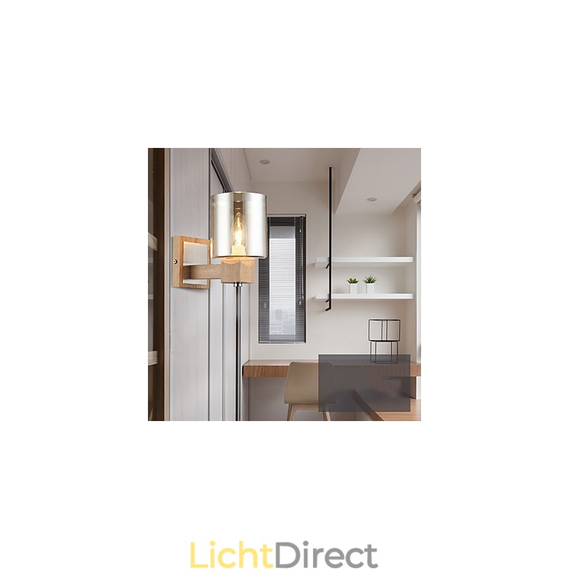 Moderne eigentijdse zwarte oxide afwerking kenmerk voor Uplight wandlampen wandlamp