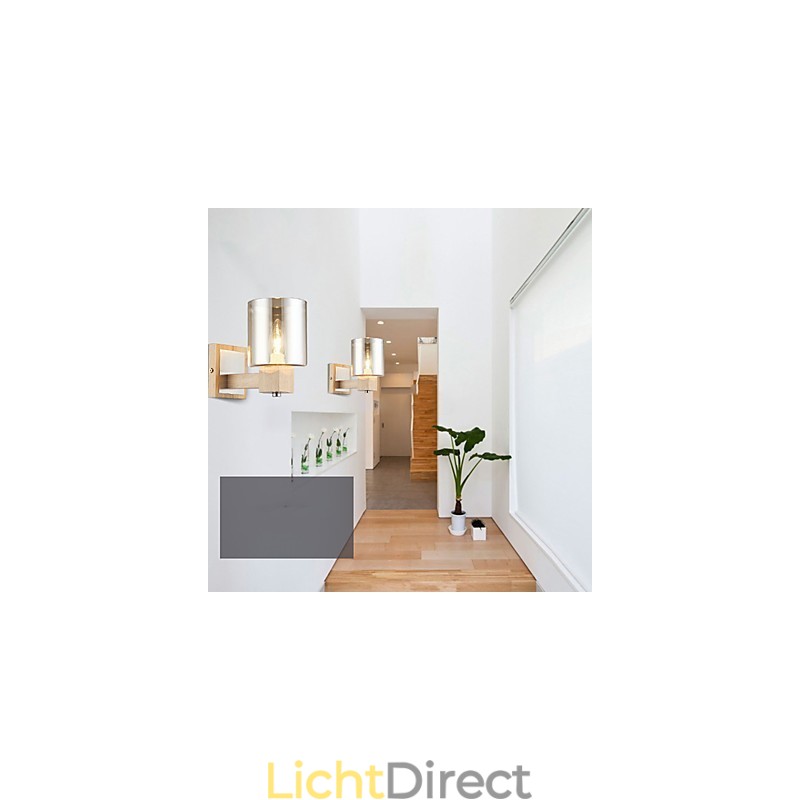 Moderne eigentijdse zwarte oxide afwerking kenmerk voor Uplight wandlampen wandlamp