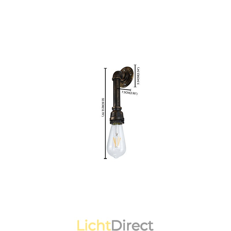 Rustieke Lodge Traditionele Klassieke Antieke Messing Kenmerk voor Sfeerverlichting Wandlampen Wandlamp
