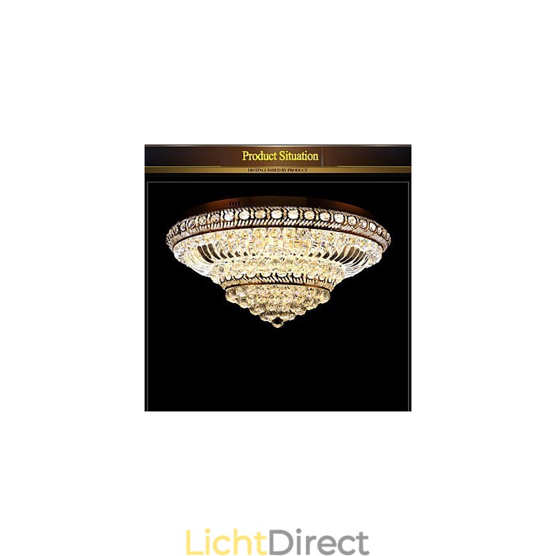 Moderne luxe kristallen plafondlamp Absorb koepellamp Diameter 60CM