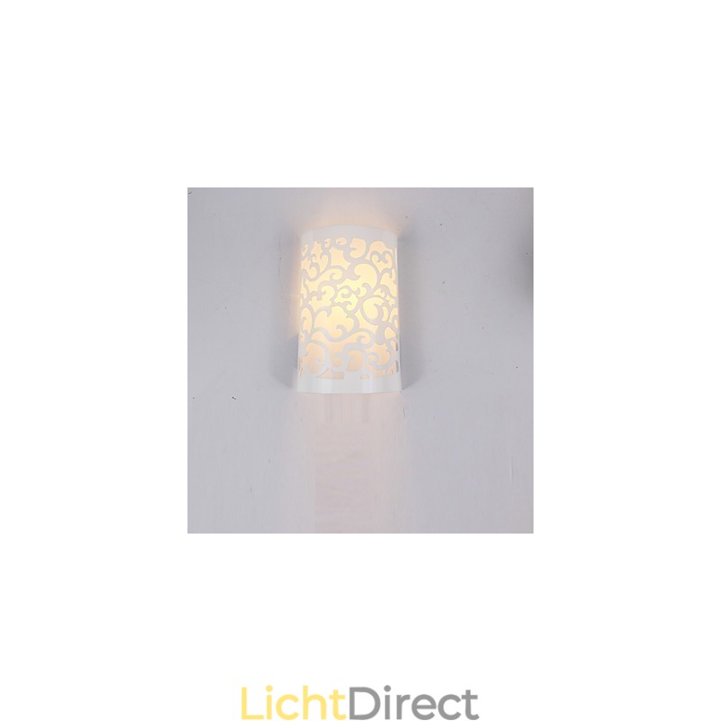 Metalen moderne eigentijdse inbouw- en plafondlamp met kenmerkende wandlampen Wandlamp