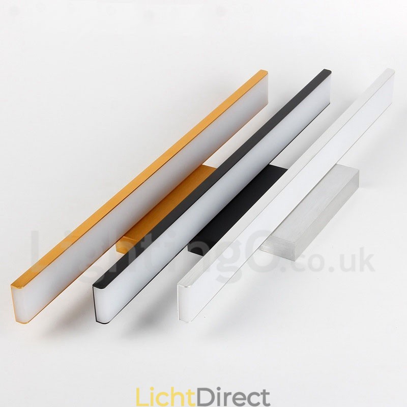 IPMirror Lamp Badkamerverlichting Aluminium materialen en Acryl Wandverlichting Make-up Verlichting