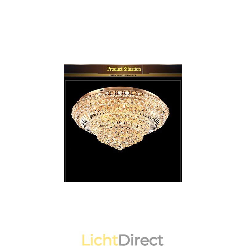 Moderne luxe kristallen plafondlamp Absorb koepellamp Diameter 60CM
