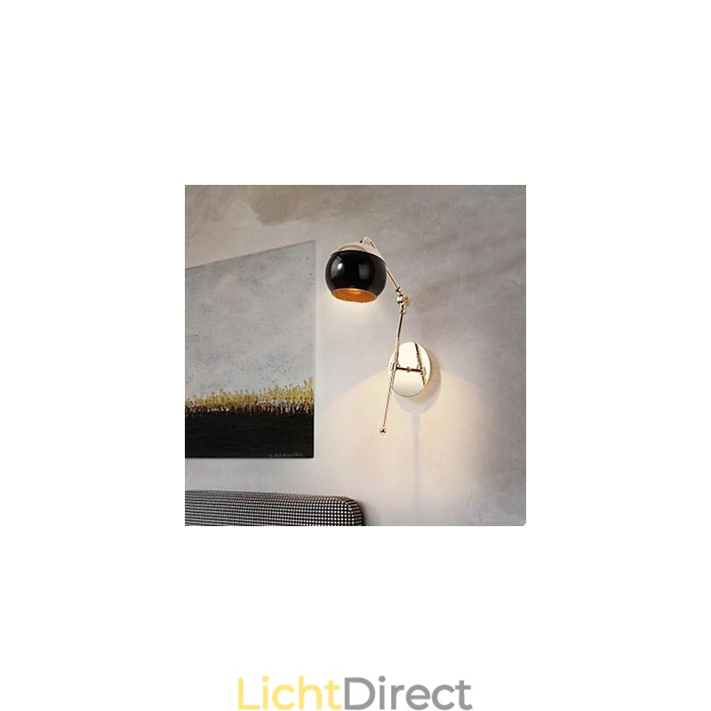 Moderne Minimalisme Creatieve Wandlamp Zitkamer Slaapkamer Studeerkamer Karakter Van De Glazen Designer Wandlamp