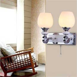 Moderne eigentijdse galvanische functie voor zwenkarm oogbescherming omgevingslicht wandlampen wandlamp