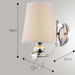 Moderne eigentijdse gegalvaniseerde kenmerkende uplight wandlampen wandlamp