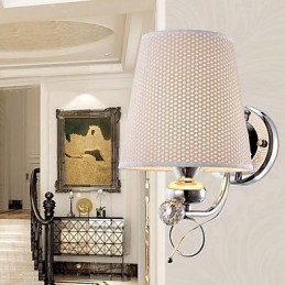 Moderne eigentijdse gegalvaniseerde kenmerkende uplight wandlampen wandlamp