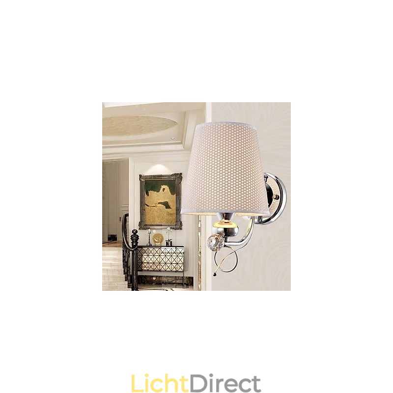 Moderne eigentijdse gegalvaniseerde kenmerkende uplight wandlampen wandlamp