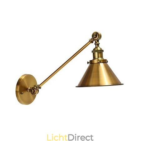 Vintage metalen wandlamp gemonteerde retro industriële wandlamp lampenkap verstelbare nachtverlichtingsarmaturen Vintage metalen wandlamp gemonteerde retro industriële wandlamp lampenkap verstelbare nachtverlichtingsarmaturen