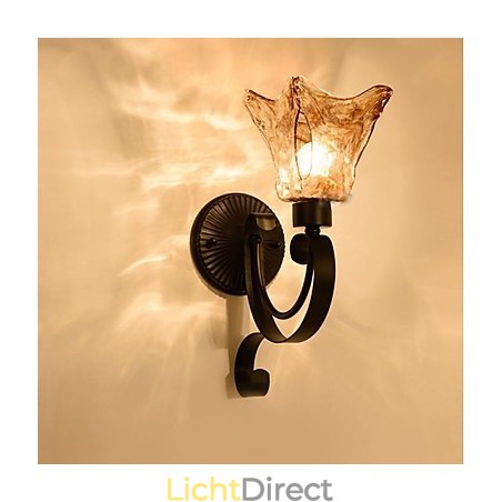 Wandlamp Eenvoudige Woonkamerlamp IJzeren Decoratieve Slaapkamer Nachtkastje Lamp Ganglamp