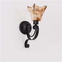 Wandlamp Eenvoudige Woonkamerlamp IJzeren Decoratieve Slaapkamer Nachtkastje Lamp Ganglamp