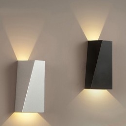 Geïntegreerde moderne eigentijdse functie voor Mini-stijl Ambient Light Wandlampen Wandlamp Willekeurige kleur