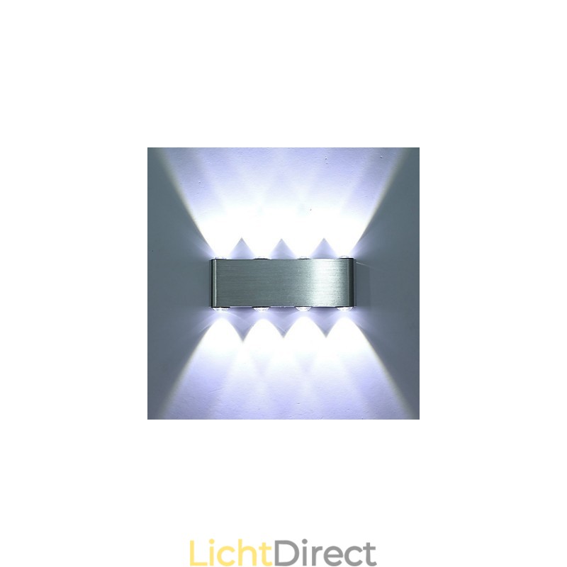 Moderne wandlamp voor binnen, hal, wandlamp van aluminium, decoratieve verlichting, geïntegreerd