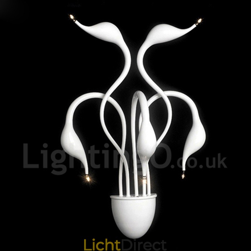 Zwanenkop Moderne Hedendaagse Multi Kleuren Sfeerverlichting Wandlampen Wandlamp