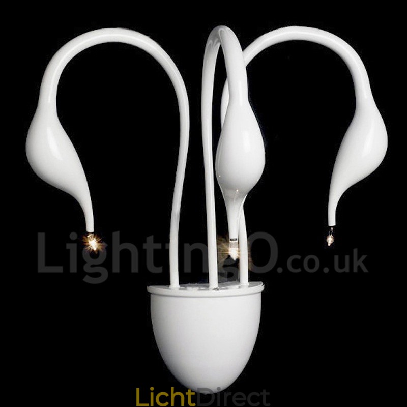 Zwanenkop Moderne Hedendaagse Multi Kleuren Sfeerverlichting Wandlampen Wandlamp