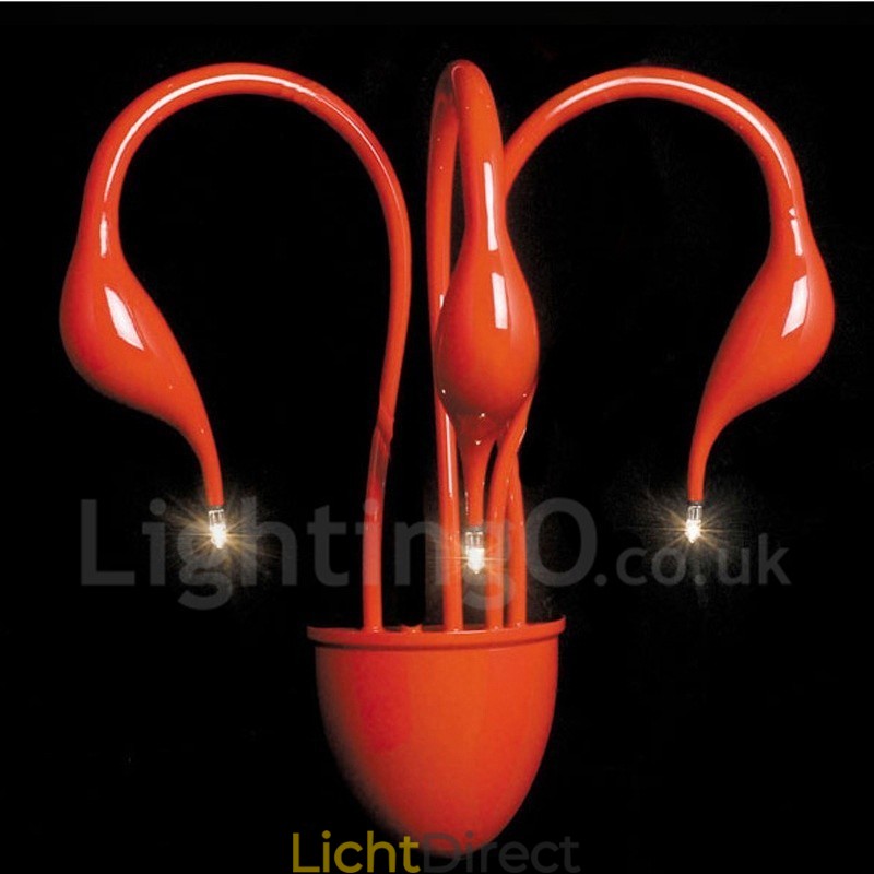 Zwanenkop Moderne Hedendaagse Multi Kleuren Sfeerverlichting Wandlampen Wandlamp