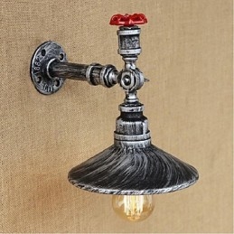 Rustieke Lodge Schilderij Kenmerk voor Sfeerverlichting Wandlampen Wandlamp Zilver