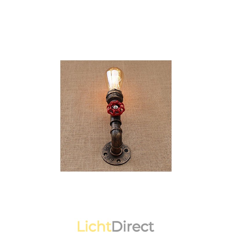Nostalgia Eenvoudige Waterpijp Decoratieve Kleine Wandlamp Wandlamp