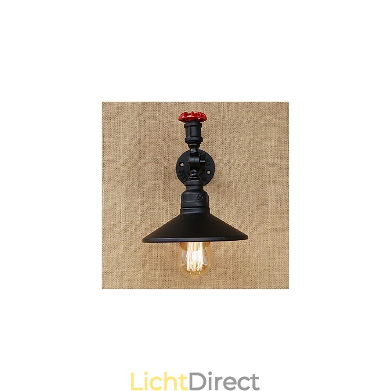 Rustieke Lodge Schilderij Kenmerk voor Sfeervolle Licht Wandlampen Wandlamp Zwart