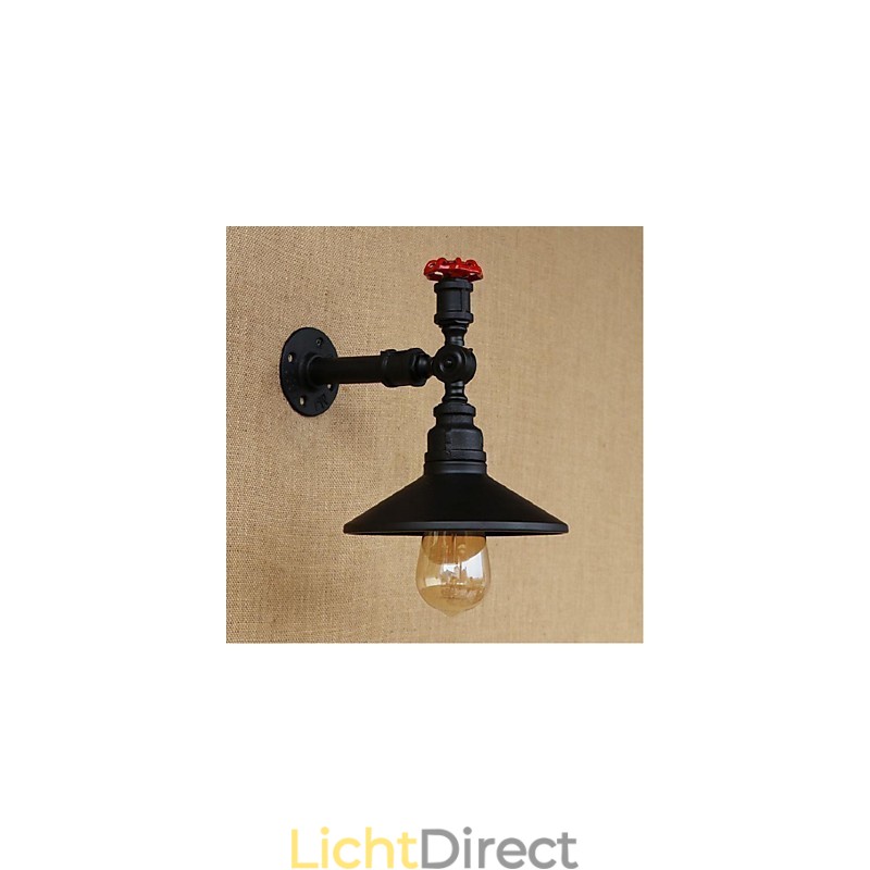 Rustieke Lodge Schilderij Kenmerk voor Sfeervolle Licht Wandlampen Wandlamp Zwart