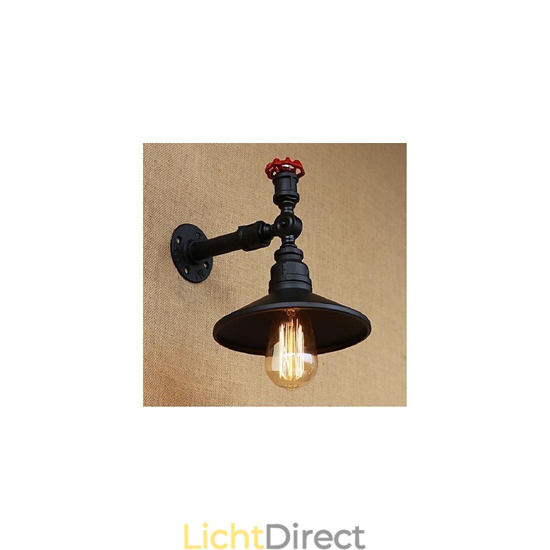 Rustieke Lodge Schilderij Kenmerk voor Sfeervolle Licht Wandlampen Wandlamp Zwart