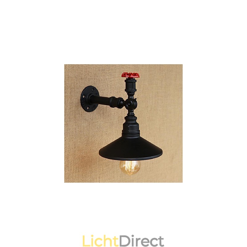 Rustieke Lodge Schilderij Kenmerk voor Sfeervolle Licht Wandlampen Wandlamp Zwart