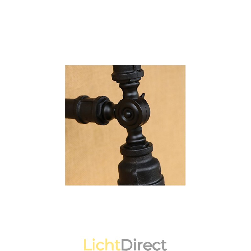 Rustieke Lodge Schilderij Kenmerk voor Sfeervolle Licht Wandlampen Wandlamp Zwart