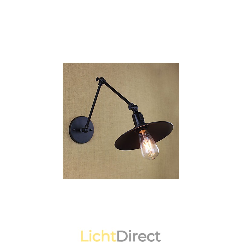 Rustieke Lodge Schilderij Kenmerk voor Mini Stijl Swing Arm Downlight Wandlampen