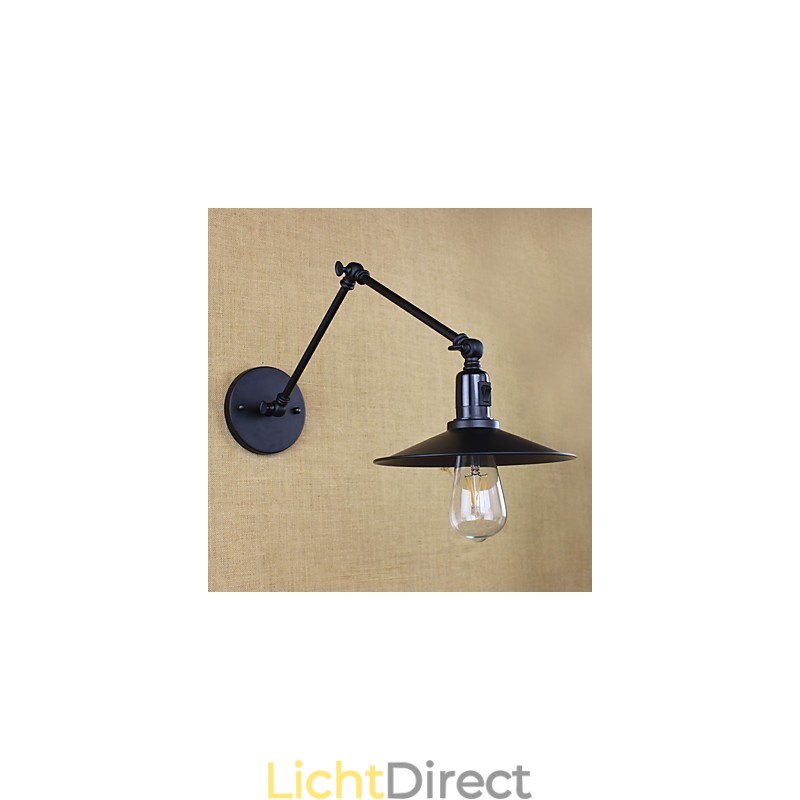 Rustieke Lodge Schilderij Kenmerk voor Mini Stijl Swing Arm Downlight Wandlampen