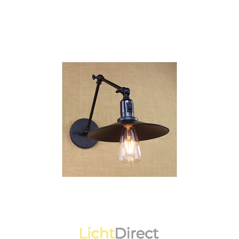 Rustieke Lodge Schilderij Kenmerk voor Mini Stijl Swing Arm Downlight Wandlampen