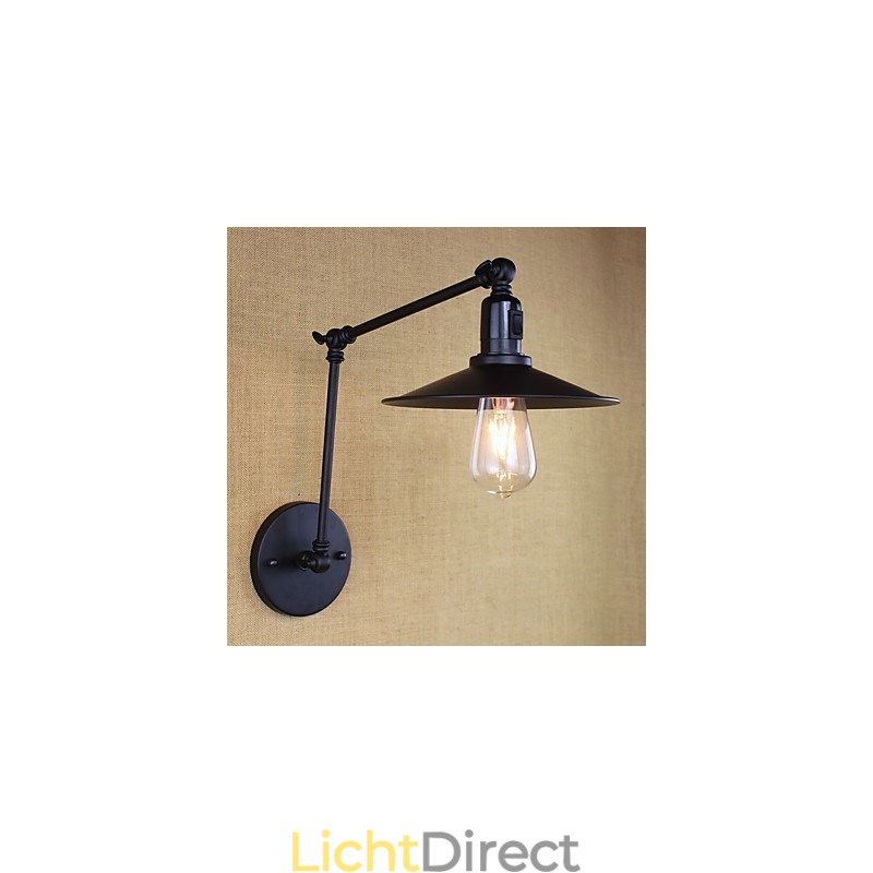 Rustieke Lodge Schilderij Kenmerk voor Mini Stijl Swing Arm Downlight Wandlampen