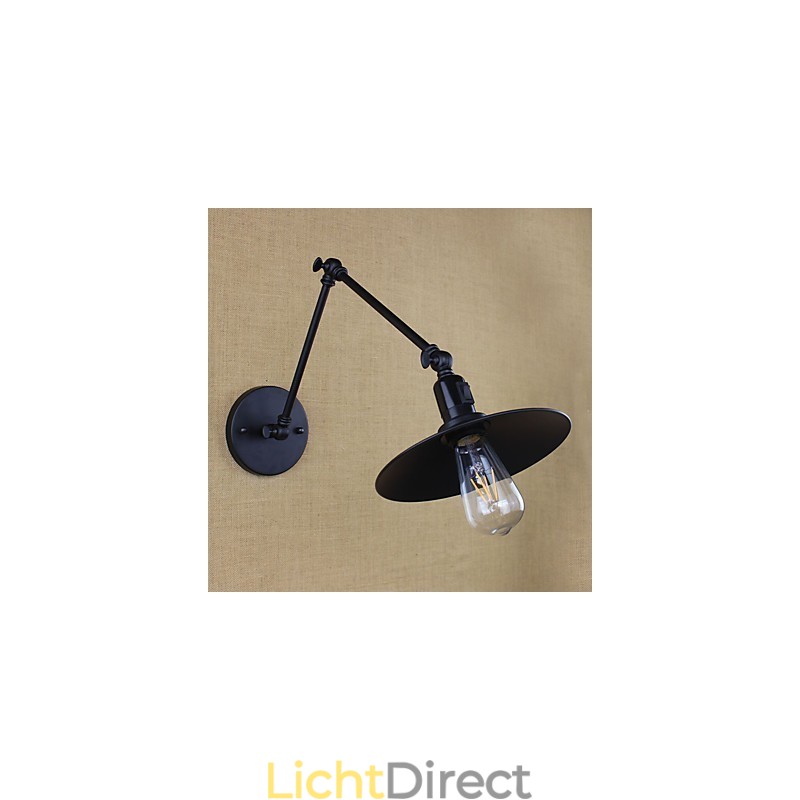Rustieke Lodge Schilderij Kenmerk voor Mini Stijl Swing Arm Downlight Wandlampen