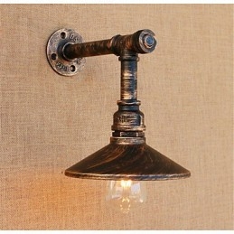 Rustieke Lodge Country Antique Brass Feature voor Sfeerverlichting Wandlampen Wandlamp