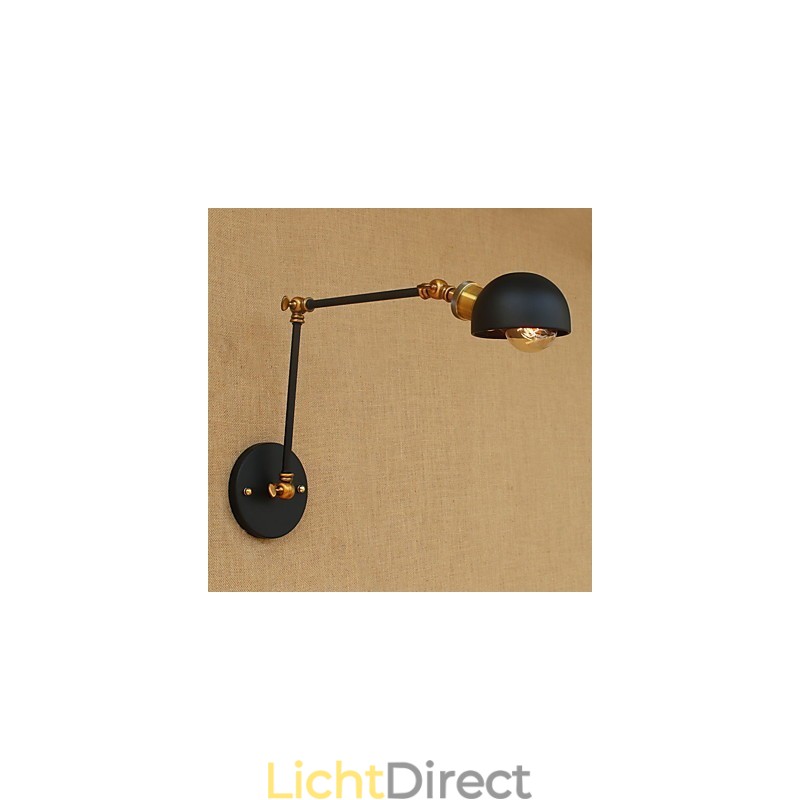 Nostalgische creatieve restaurantbar lange arm wandlamp