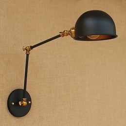 Nostalgische creatieve restaurantbar lange arm wandlamp