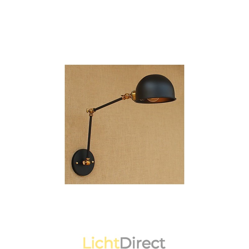 Nostalgische creatieve restaurantbar lange arm wandlamp