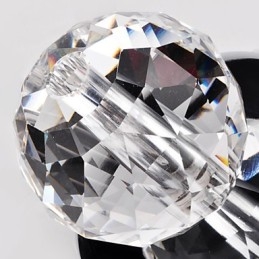 Moderne eigentijdse kristallen mini-stijl chromen metalen inbouwkast