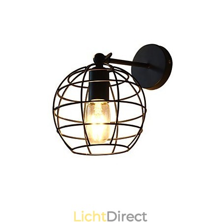 Bakstenen holle ronde ijzeren wandlamp domme zwarte Amerikaanse decoratie lichtzwaardlamp op muur Bakstenen holle ronde ijzeren wandlamp domme zwarte Amerikaanse decoratie lichtzwaardlamp op muur