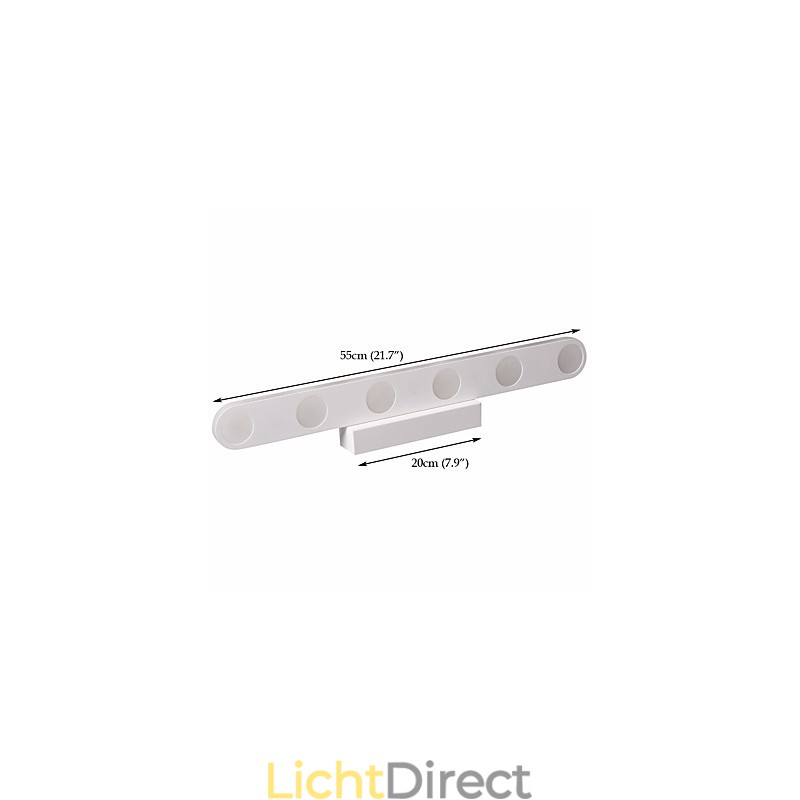 Geïntegreerde moderne eigentijdse downlight badkamerverlichting wandlamp