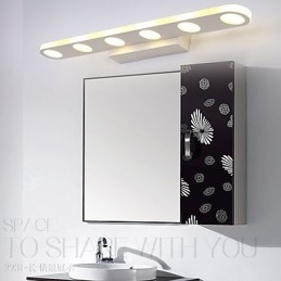 Geïntegreerde moderne eigentijdse downlight badkamerverlichting wandlamp