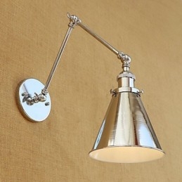 Moderne, eigentijdse retro gegalvaniseerde functie voor zwenkarm oogbescherming omgevingslicht