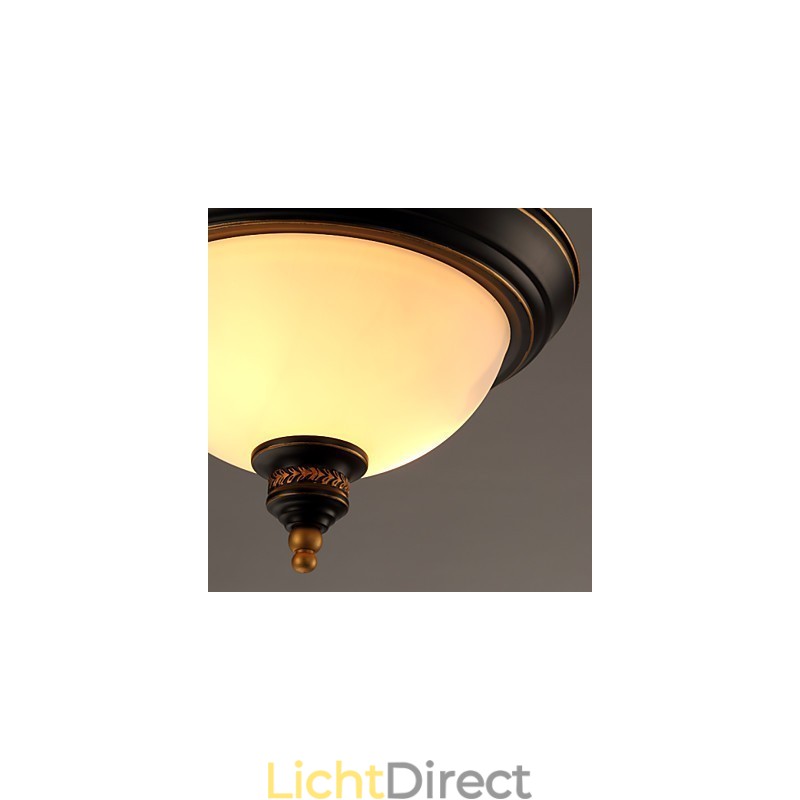 Eenvoudige pastorale plafondlampen brons Phnom Penh Amerikaanse landelijke Europese plafondlampen lamp